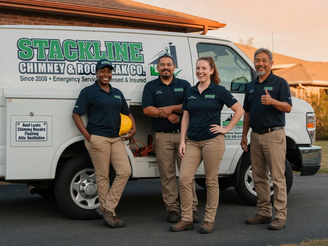 Chimney flashing repair company in Cuney, TX